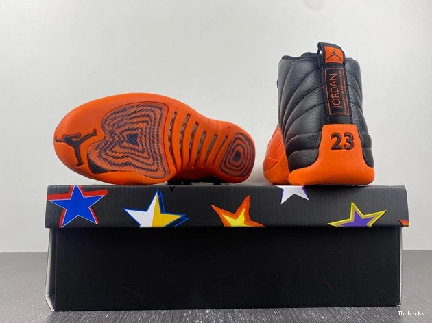 Reps TBK 12 Jordan All-Star Vibrant FD9101- WNBA Orange Brilliant Retro 4130 1016